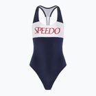 Dámské jednodílné plavky Speedo Colourblock Racerback peacoat