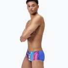 Pánské plavky Speedo Club Training Placement Brief molten blend/cobalt pop