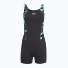 Dámské jednodílné plavky Speedo HyperBoom Splice Legsuit dark teal