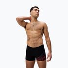 Pánské plavecké boxerky Speedo Medley Logo Aquashort black/neon coral