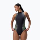 Dámské jednodílné plavky Speedo Printed Hydrasuit turquiose gem