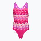 Dětské jednodílné plavky Speedo Digital Placement Splashback pink/glassy pink