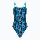 Dámské jednodílné plavky Speedo Printed Web Back canyon ombre/black