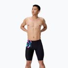 Pánské plavky Speedo Placement Aquashort glitchy garden/black