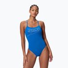 Dámské jednodílné plavky Speedo Endurance+ Logo Thin Strap Turkish Sea