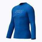Pánské plavecké tričko Longsleeve Speedo Endurance+ Logo Rash Guard Turkish Sea