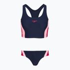 Dámské jednodílné plavky Speedo Colourblock Splice 2.0 peacoat/pink