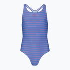 Dětské jednodílné plavky Speedo Stripe Print Medalist periwinkle blue