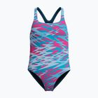 Dětské jednodílné plavky Speedo Hyperboom Print Medalist margarita pink