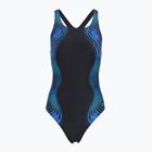 Dámské jednodílné plavky Speedo Print Medalist anthracite