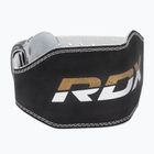Vzpěračský opasek RDX Belt 6" Leather black/gold