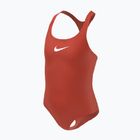 Dětské jednodílné plavky Nike Essential Racerback červené NESSB711-620