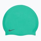 Dětská plavecká čepice Nike Solid Silicone green shock