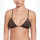 Horní díl plavek Nike Essential Triangle Bikini baroque brown