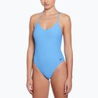 Dámské jednodílné plavky Nike Swoosh Link Y-Back university blue
