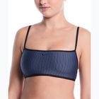 Horní díl plavek Nike Ripple Texture Bralette Classic Bikini slate