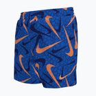 Dětské plavkové šortky Nike Breaker Pebble 4" Volley ble crystal