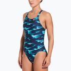 Dámské jednodílné plavky Nike Hydrastrong Multi Pr green abyss