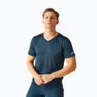 Pánské trekové tričko REGATTA Fingal V-Neck moonlight denim