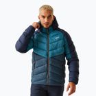 Pánská oteplená bunda  REGATTA Hooded Dalent moroccan blue/moonlight denim