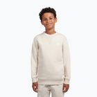 Dětská mikina New Balance Brush Back Small Logo Crew timberwolf