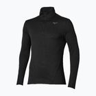 Pánské běžecké tričko Longsleeve Mizuno Tech Thermal Charge Breath Thermo Half Zip Long Sleeve Tee black