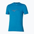 Pánské běžecké tričko Mizuno Core Runbird Short Sleeve Tee blue jewel