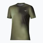 Pánské běžecké tričko Mizuno Core Graphic Short Sleeve forest night