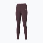 Dámské běžecké legíny Mizuno Active Warmalite Long Tight raisin