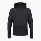 Pánská běžecká bunda Mizuno Active Warmalite Hybrid Full Zip Hooded Long Sleeve Top black