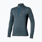 Pánská běžecká mikina Mizuno Active Warmalite Half Zip Long Sleeve Top dark slate