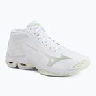 Dámské volejbalové boty Mizuno Wave Lightning Pro Mid white/aqua gray/ambrosia