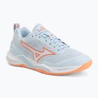 Dámské házenkářské boty Mizuno Wave Stealth Elite blue finch/white