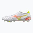 Kopačky Mizuno Morelia Neo V β Pro FG white/lava orange/evening primrose