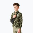 Dětská fleecová mikina REGATTA Hot Shot II olive/night camo print