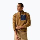 Pánská fleecová mikina REGATTA Frankie Half Zip rich tan/navy