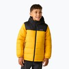 Dětská zateplená bunda REGATTA Lofthouse black/mustard