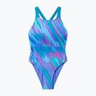Dětské jednodílné plavky Speedo Allover Pwerbackback moonlight lavender/hyper teal