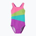 Dětské jednodílné plavky Speedo Radiating Splice neon jelly