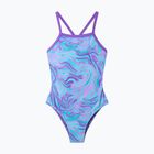 Dětské jednodílné plavky Speedo Print Thinstrap pace purple