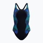 Dámské jednodílné plavky Speedo Print Medalist anthracite