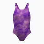 Dětské jednodílné plavky Nike Hydrastrong Multi Pr light magenta