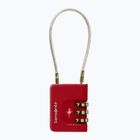 Visací zámek Samsonite Cablelock 3 Dial TSA red