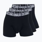 Pánské boxerky CR7 Basic Trunk 3 pack black