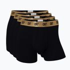 Pánské boxerky CR7 Basic Trunk 4 páry 2491 black