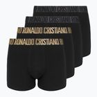 Pánské boxerky CR7 Basic Trunk 4 páry 2492 black
