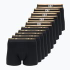 Pánské boxerky CR7 Basic Trunk 10 párů black