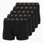 Pánské boxerky CR7 Basic Trunk 5 párů 2352 black