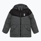 Dětská zateplená bunda  LEGO Lwjebel 733 dark grey melange