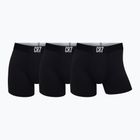 Pánské boxerky CR7 Trunk Airmesh 3 pack black